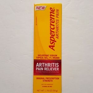 🍭$5=Aspercreme Arthritis Pain Relief Gel 50g/AW=5oz